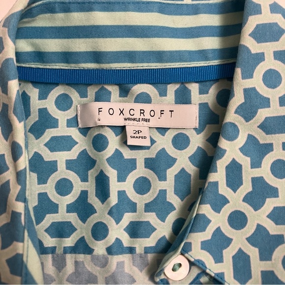 FOXCROFT “wrinkle free” button down shirt - Picture 4 of 7